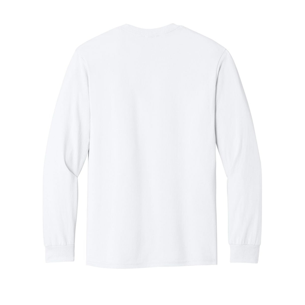 Heavy Cotton 100% Cotton Long Sleeve T-Shirt - Back