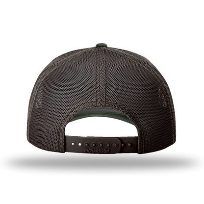 Dark Olive/ Coffee - Back