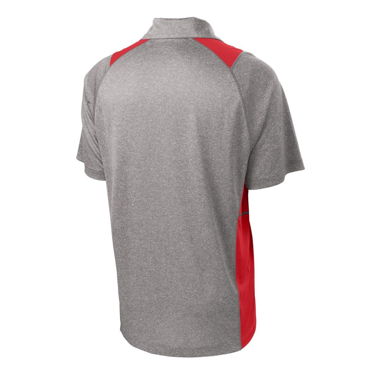 Vintage Heather/ True Red - Back