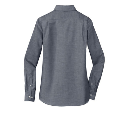 Port Authority Women's SuperPro Oxford Shirt - Back