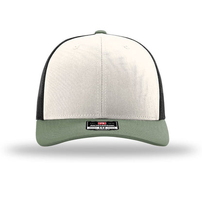Cream/ Black/ Loden - Front