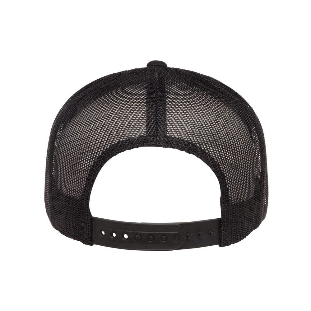 Classic Five-Panel Trucker Cap - Back