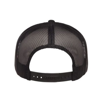 Classic Five-Panel Trucker Cap - Back