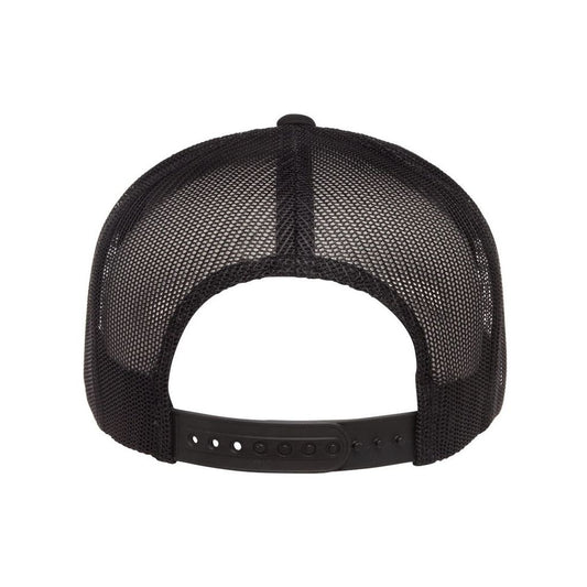 Classic Five-Panel Trucker Cap - Back