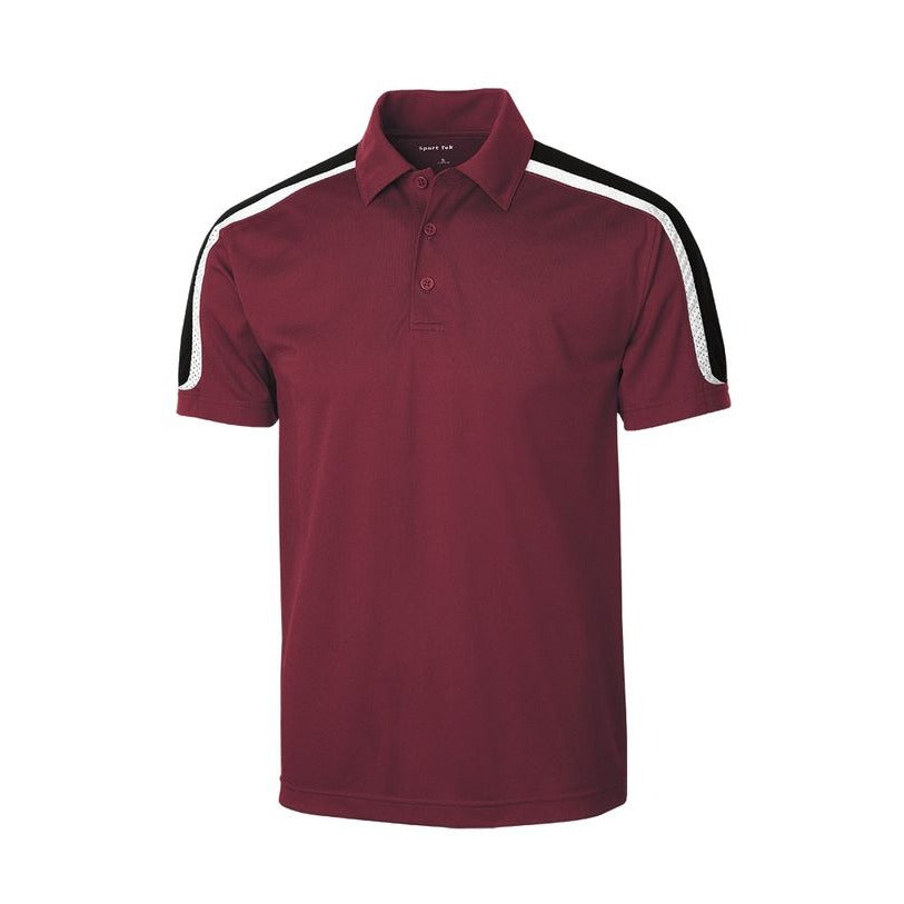 Maroon/ Black/ White - Front