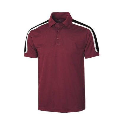 Maroon/ Black/ White - Front