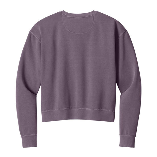 Comfort Colors Women's Mid-Length Crewneck Sweatshirt - Back