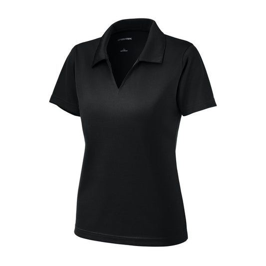 Sport-Tek Women's Dri-Mesh V-Neck Polo - Front
