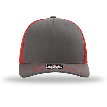 Charcoal/ Red - Front