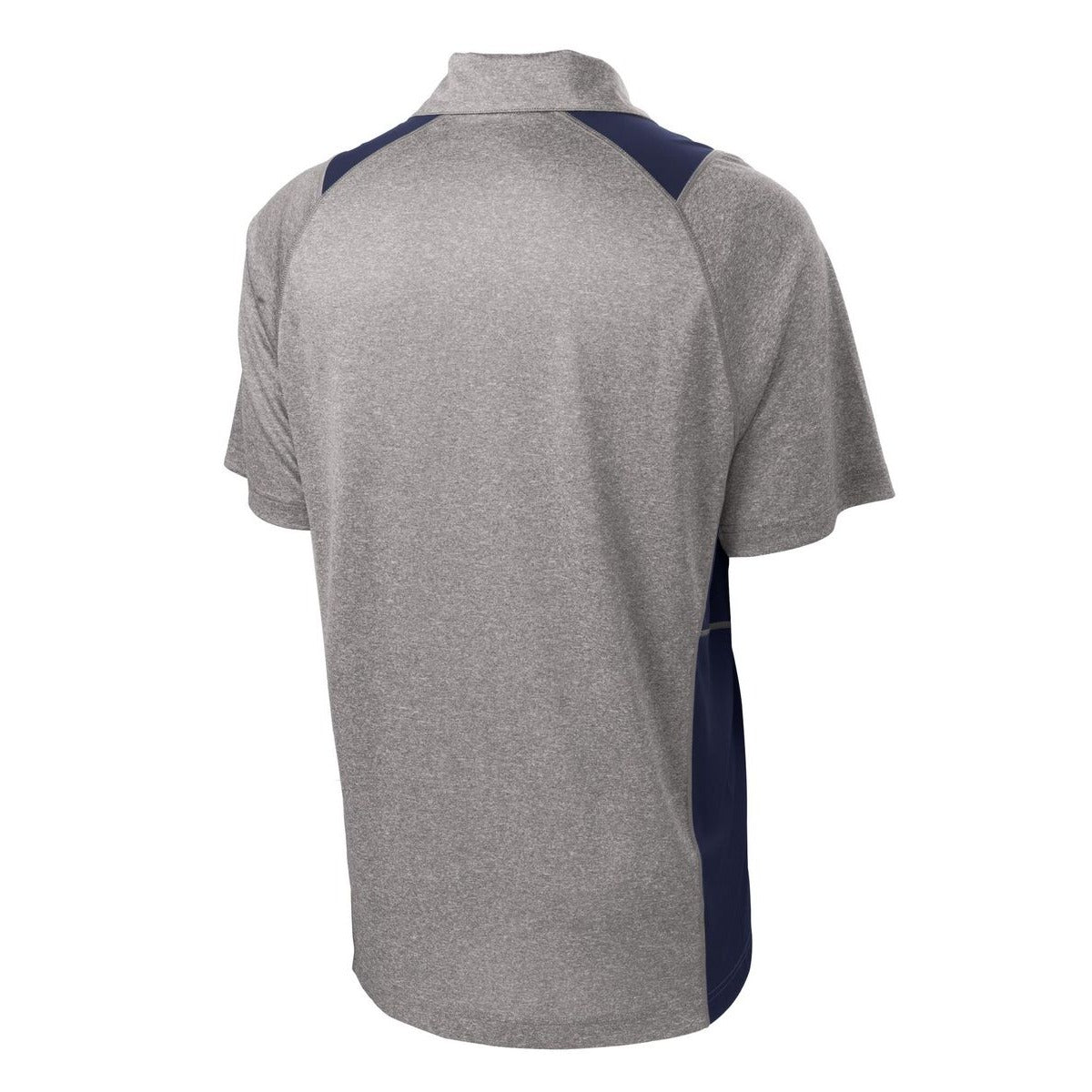 Vintage Heather/ True Navy - Back