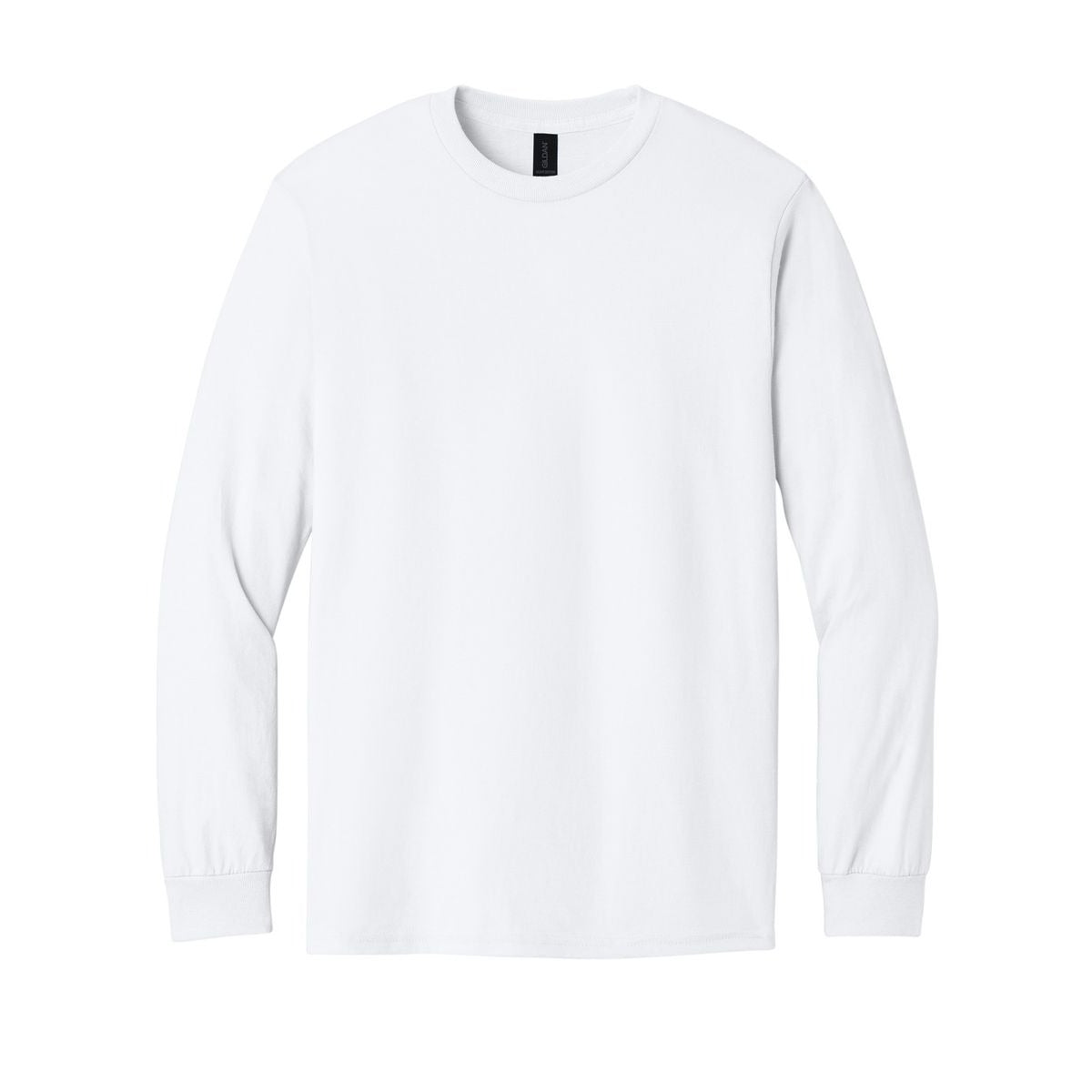 Heavy Cotton 100% Cotton Long Sleeve T-Shirt - Front
