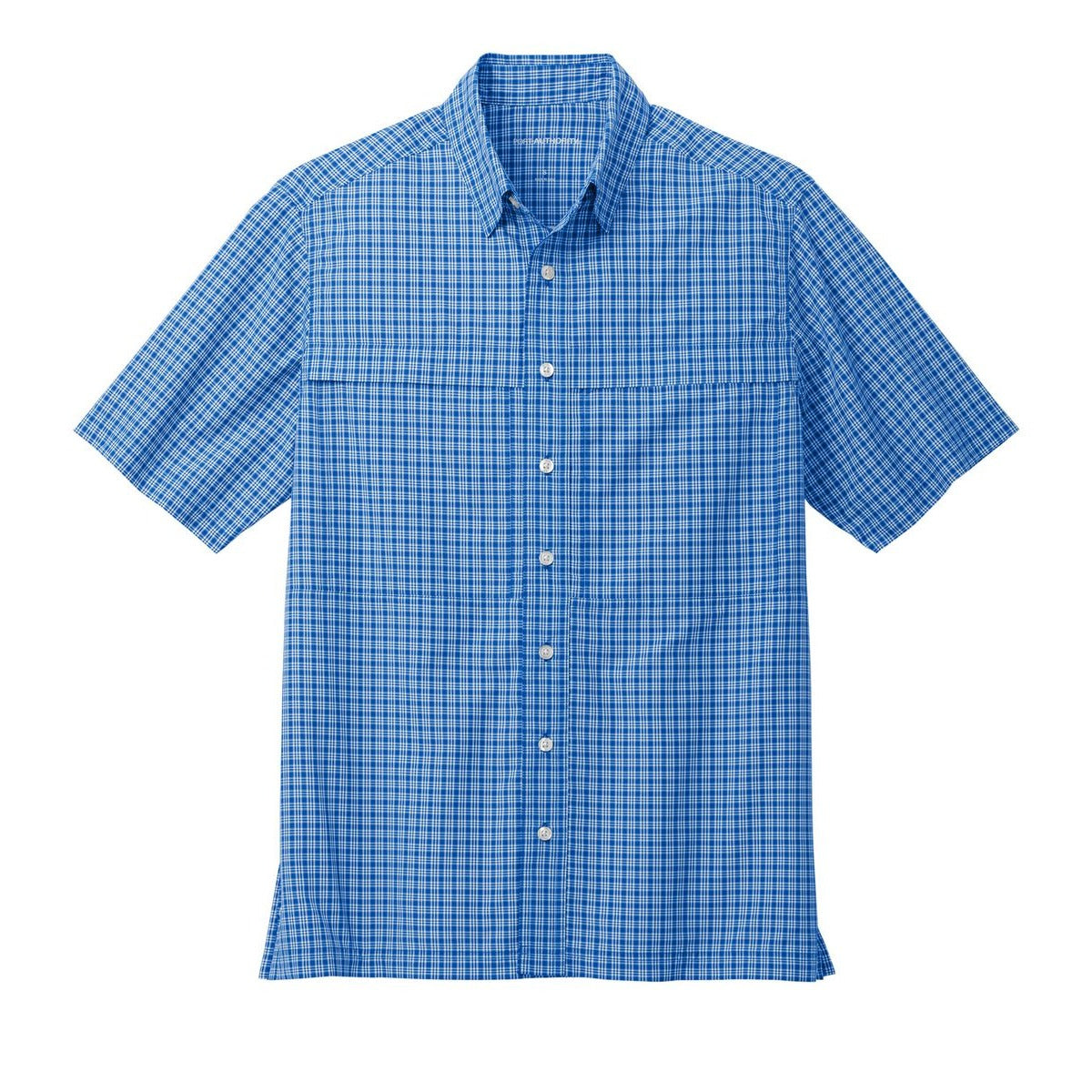 True Royal/ White Mini Plaid - Front