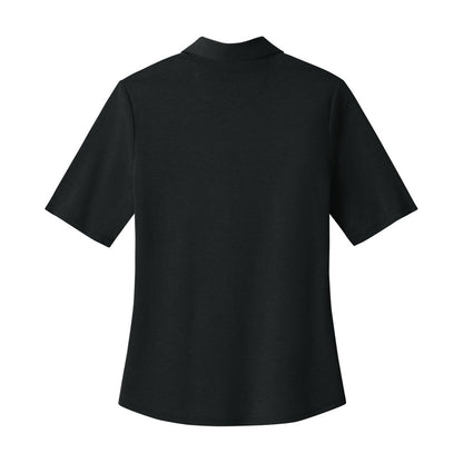 Brooks Brothers Women's Pinpoint Pique Polo - Back