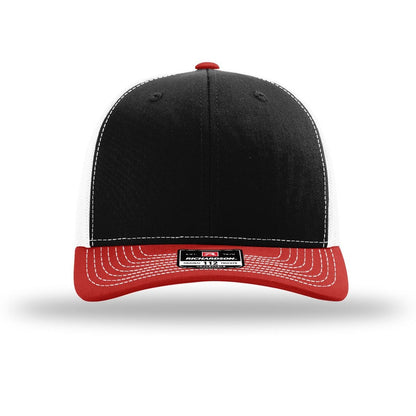 Black/ White/ Red - Front