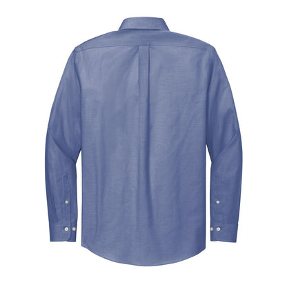 Brooks Brothers Wrinkle-Free Stretch Pinpoint Shirt - Back