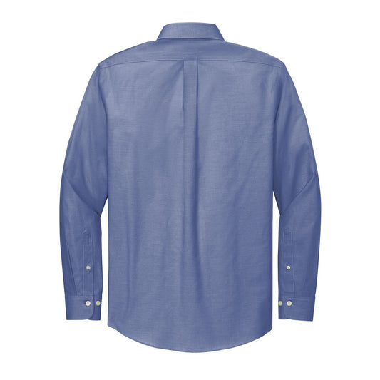 Brooks Brothers Wrinkle-Free Stretch Pinpoint Shirt - Back