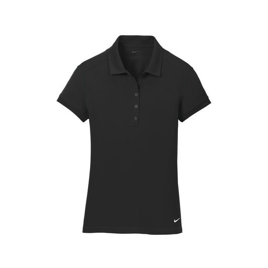 Nike Women's Dri-FIT Solid Icon Pique Modern Fit Polo - Front