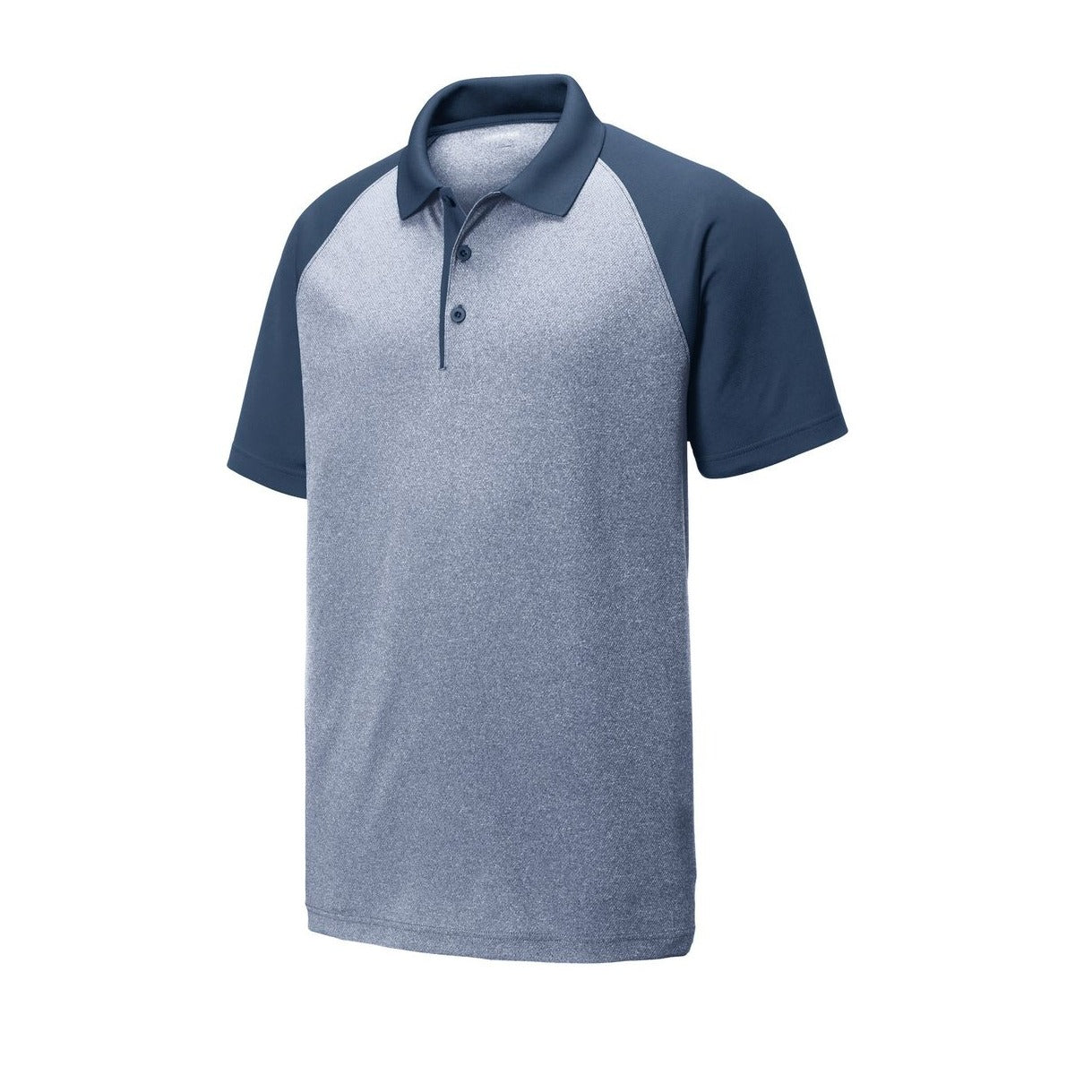 True Navy Heather/ True Navy - Front
