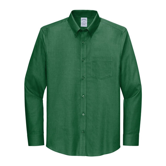 Brooks Brothers Wrinkle-Free Stretch Nailhead Shirt - Front