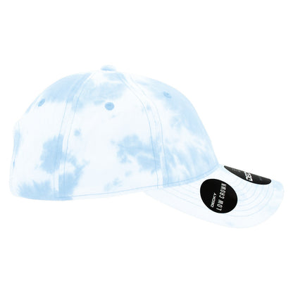 6 Panel Low Profile Relaxed Tie Dye Dad Hat - Detail