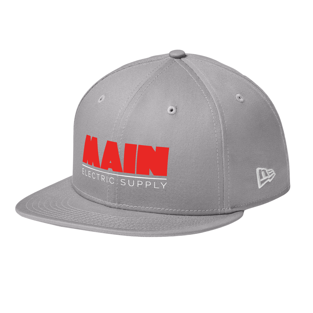 New Era® Standard Fit Flat Bill Snapback Cap x Main Electric Supply Co.