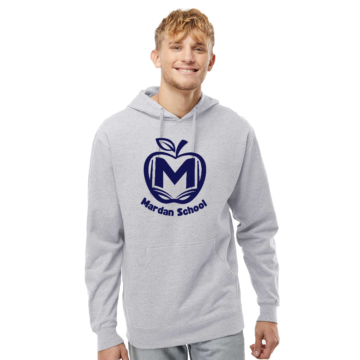 Independent Trading Co. Adult Unisex Midweight Hooded Sweatshirt x Mardan School
