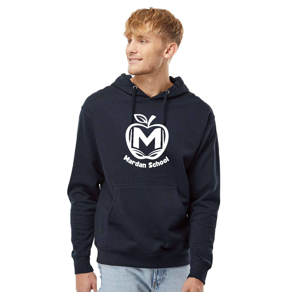 Independent Trading Co. Adult Unisex Midweight Hooded Sweatshirt x Mardan School