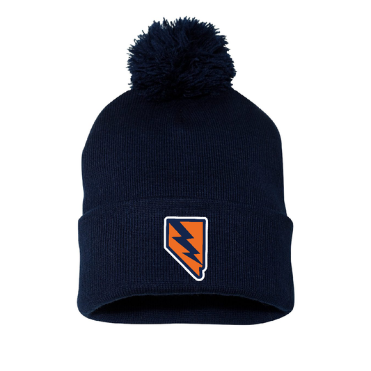 Pom Beanie x Nevada Lightning Softball