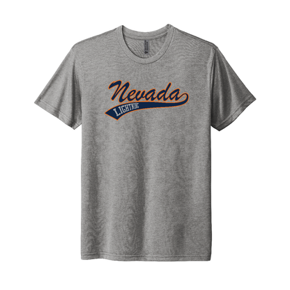 Next Level Apparel® Adult Tri-Blend Tee x Nevada Lightning Softball