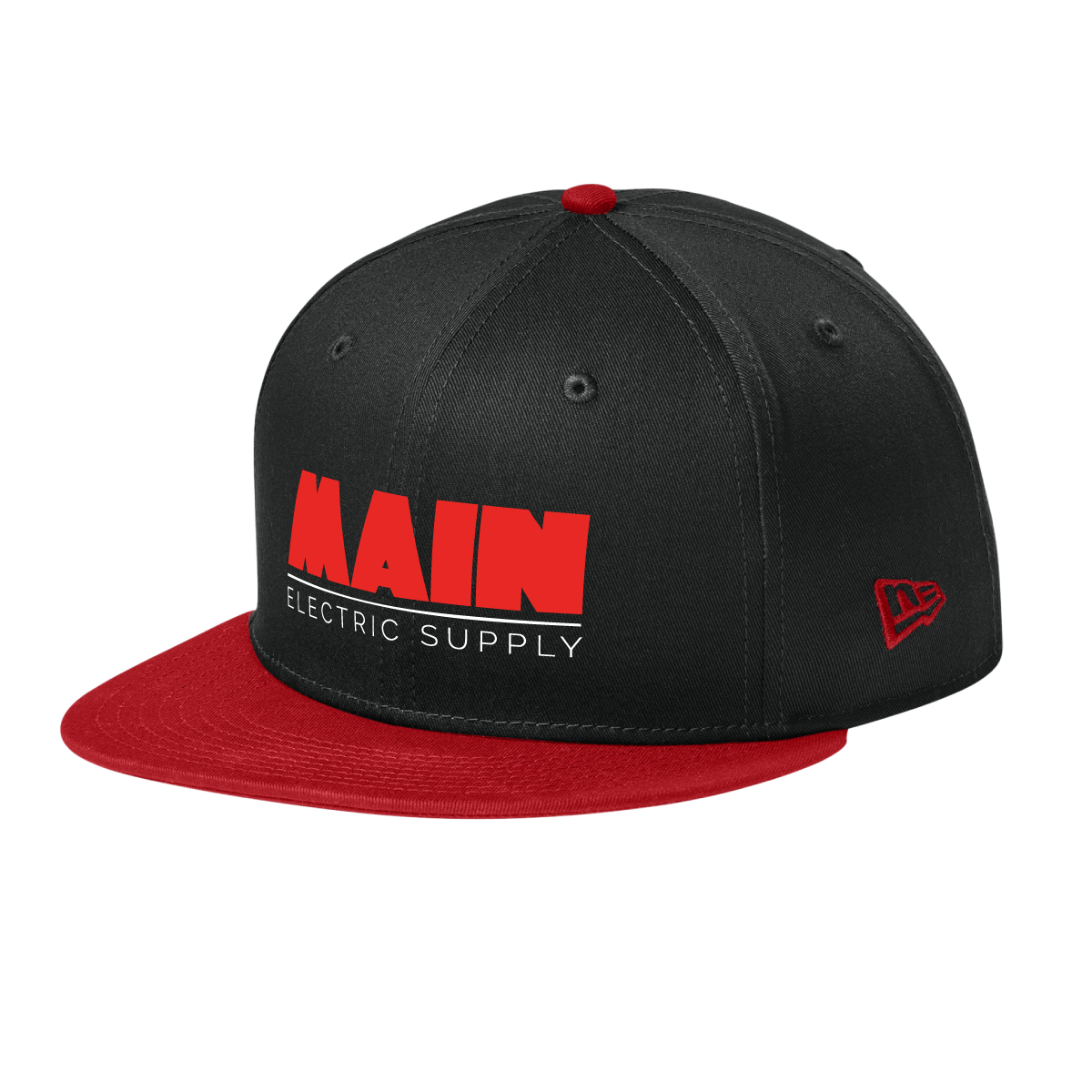 New Era® Standard Fit Flat Bill Snapback Cap x Main Electric Supply Co.
