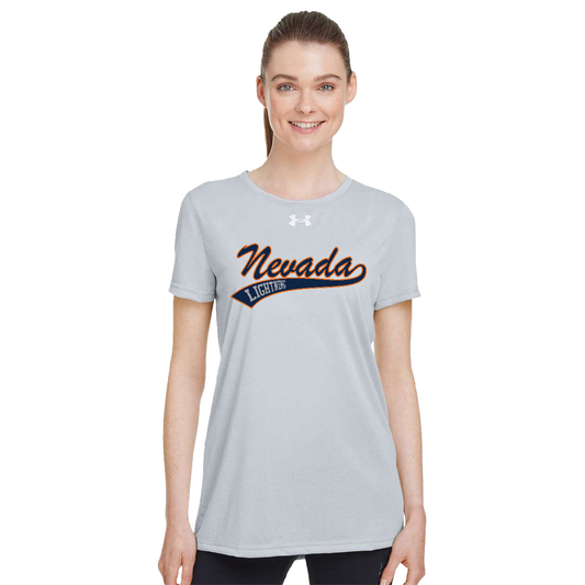 Under Armour™ Women's Team Tech T-Shirt x Nevada Lightning Softball
